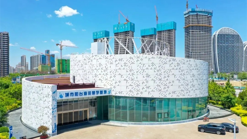 喜訊！城市陽臺海洋研學(xué)基地獲評青島市科普教育基地(圖2)