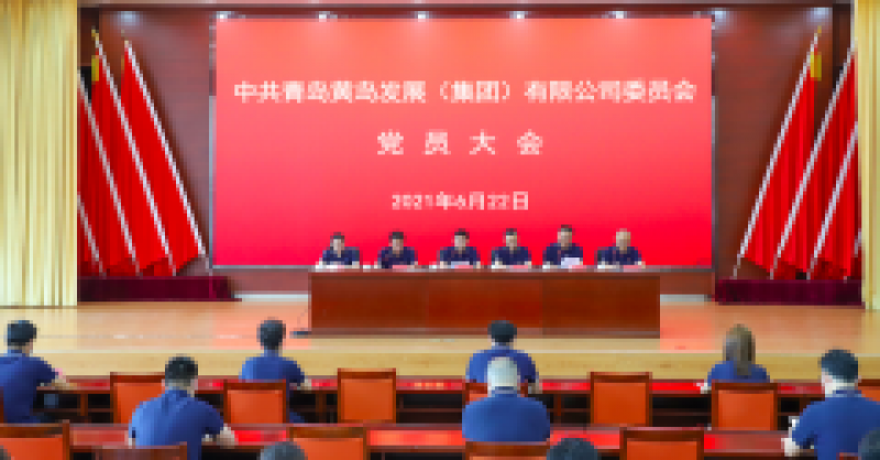 中共青島黃島發(fā)展（集團）有限公司委員會黨員大會召開，選舉產(chǎn)生新一屆黨的委員會、紀律檢查委員會